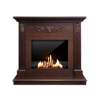 Биокамин в портале SteelHeat Adel, стекло, стемалит