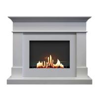 Биокамин в портале SteelHeat Nevada, стекло