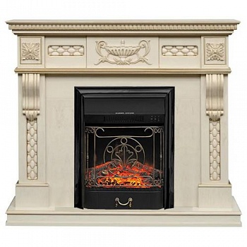 Corsica (слоновая кость с патиной)+Majestic FX Black