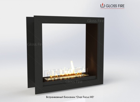 Встраиваемый биокамин Очаг Focus MS-арт.011 по цене 101 200 руб.