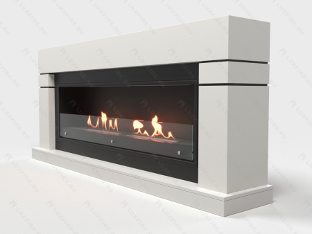 Биокамин Lux Fire с порталом Эльбрус 60, белый Биокамин Lux Fire с порталом Эльбрус 60, белый по цене 147 942 руб.