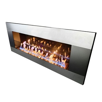 Биокамин "Русский огонь" Модерн 1300V встраиваемый с защитным стеклом