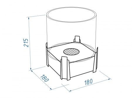 Биокамин настольный Lux Fire "Строитель" по цене 14 030 руб.