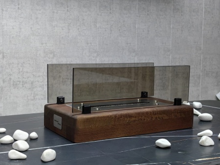 Биокамин "Русский огонь" Heaven Dark Oak настольный по цене 28 000 руб.