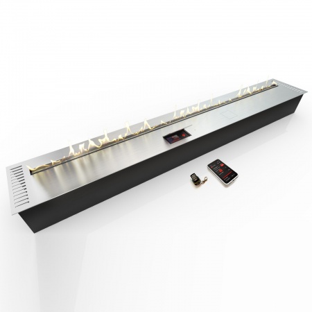 Автоматический биокамин ZeFire M 2000 шлифованный с ДУ по цене 599 000 руб.