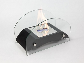 Настольный биокамин Lux Fire "Мост" M Чёрный Настольный биокамин Lux Fire "Мост" M Чёрный