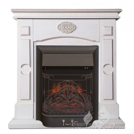 Мери (белый с патиной)+Majestic Black