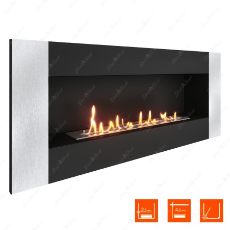 Биокамин SteelHeat GRAND-V 1200 по цене 42 600 руб.