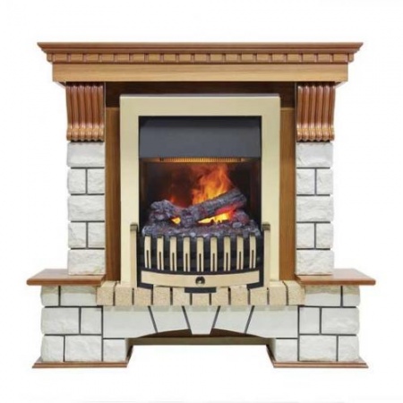 Pierre Luxe белый (дуб)+Danville Brass