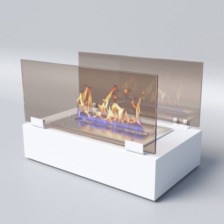 Биокамин "Русский огонь" Фаворит белый по цене 12 800 руб.