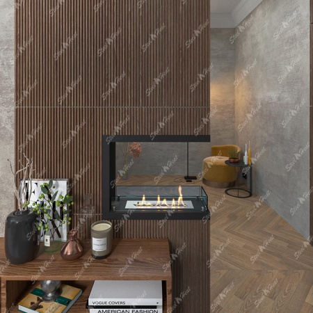 Биокамин торцевой SteelHeat Leader 600 по цене 22 470 руб.