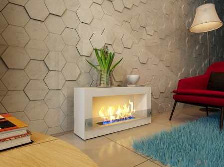 Напольный биокамин Zefire CONSTANT 900 Белый по цене 39 500 руб.