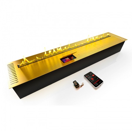 Автоматический биокамин ZeFire M 1400 латунный с ДУ Автоматический биокамин ZeFire M 1400 латунный с ДУ по цене 525 000 руб.